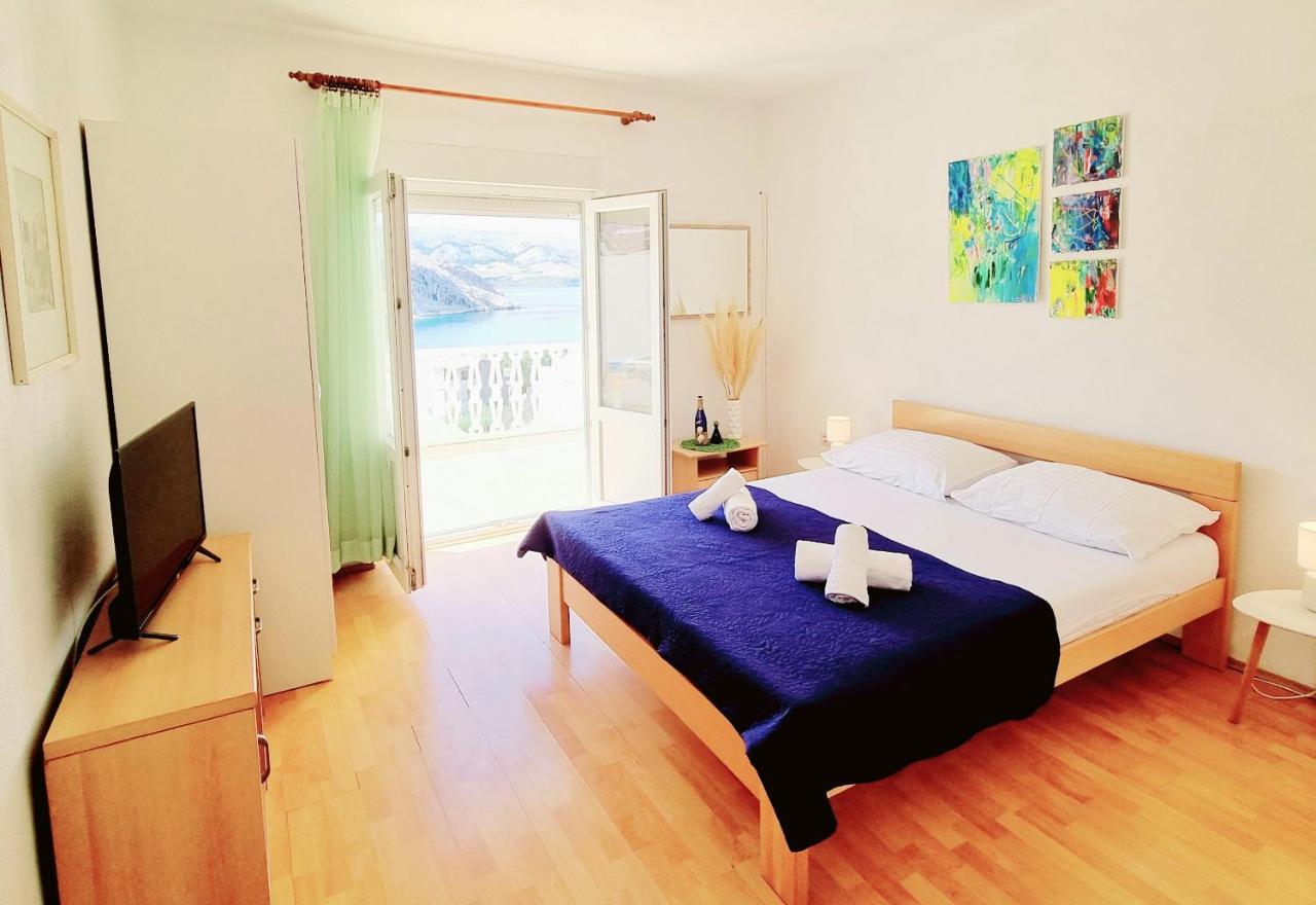 Stanko Sea View Apartment Metajna Exterior foto